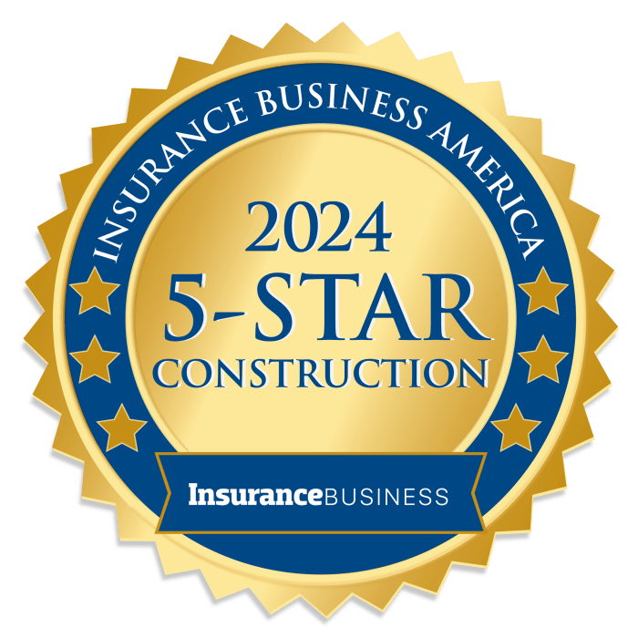 Best Construction Insurance Companies, USA | 5-Star Construction ...