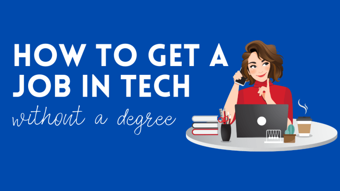 How to get a job in tech without a degree - Millennial Nextdoor